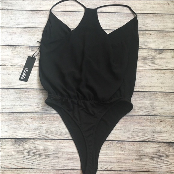 NWT Lulu’s Well Dressed Bodysuit - Picture 5 of 8